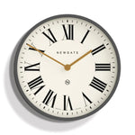 Newgate Mr Butler Wall Clock Moonstone Grey - Home & Garden > Decor