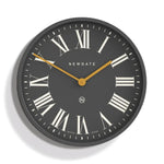 Newgate Mr Butler Wall Clock Moonstone Grey Reverse Dial - Home & Garden > Decor