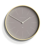 Newgate Mr Clarke Clock Pale Wood Clay Grey Dial - Home & Garden > Decor