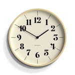Newgate Mr Clarke Clock Pale Wood Hopscotch Dial - Home & Garden > Decor