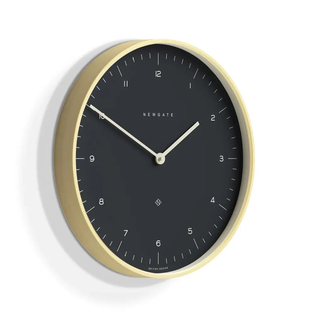Newgate Mr Clarke Clock Pale Wood Oil Grey Dial - Home & Garden > Decor