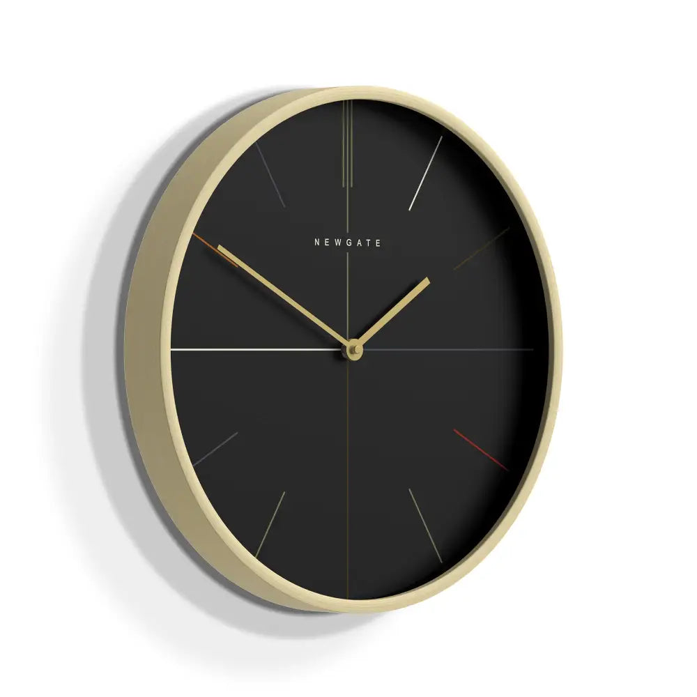Newgate Mr Clarke Clock Pale Wood Reverse Hockey Dial - Home & Garden > Decor