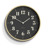 Newgate Mr Clarke Clock Pale Wood Reverse Hopscotch Dial - Home & Garden > Decor