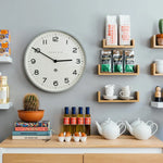 Newgate Number One Clock Echo Posh Grey - Home & Garden > Decor > Clocks