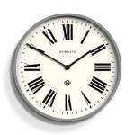 Newgate Number One Clock Italian Posh Grey - Home & Garden > Decor > Clocks
