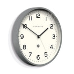 Newgate Number Three Echo Clock Silicone Grey - Home & Garden > Decor