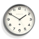 Newgate Number Three Echo Clock Silicone Grey - Home & Garden > Decor