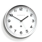 Newgate Number Three Echo Clock Silicone White - Home & Garden > Decor