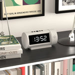 Newgate Pil Led Alarm Clock White - Home & Garden > Decor > Clocks