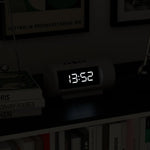 Newgate Pil Led Alarm Clock White - Home & Garden > Decor > Clocks
