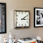 Newgate Quad Clock Chrome - Home & Garden > Decor