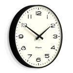 Newgate Radio City Wall Clock - Matte Black - Home & Garden > Decor