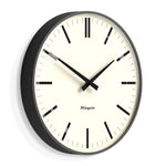 Newgate Radio City Wall Clock - Matte Blizzard Grey - Home & Garden > Decor