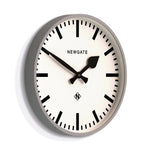 Newgate Railway Clock Grey - Home & Garden > Decor