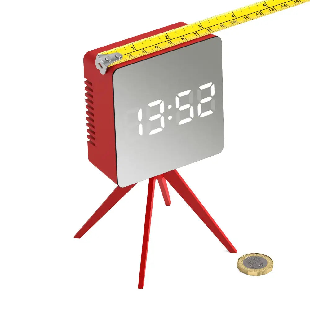 Newgate Space Hotel Droid Led Alarm Clock Red - Home & Garden > Decor > Clocks