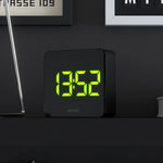Newgate Space Hotel Orbatron Alarm Clock Black Case - Black Lens - Green Led - Home & Garden > Decor > Clocks