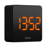 Newgate Space Hotel Orbatron Alarm Clock Black Case - Black Lens - Orange Led - Home & Garden > Decor > Clocks