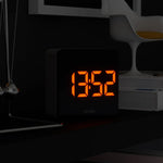 Newgate Space Hotel Orbatron Alarm Clock Black Case - Black Lens - Orange Led - Home & Garden > Decor > Clocks