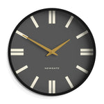 Newgate Universal Wall Clock Plaza Dial Black - Home & Garden > Decor