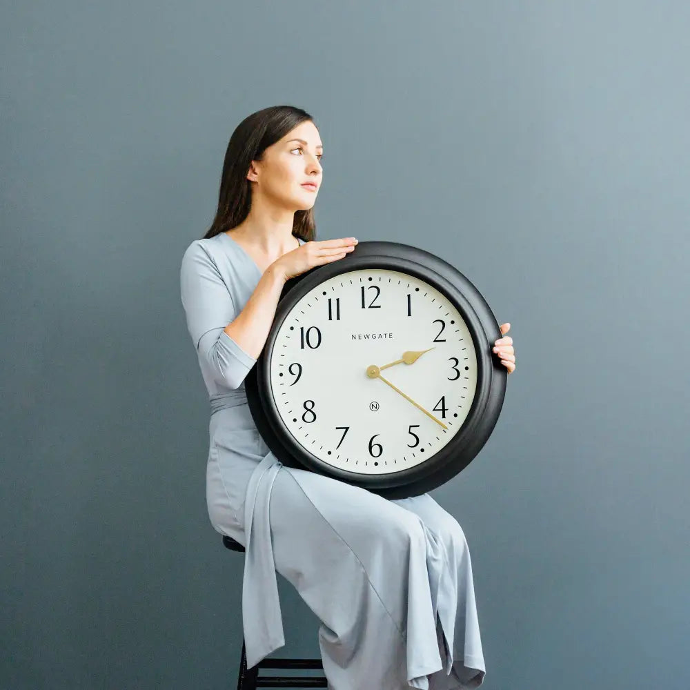 Newgate Westhampton Clock Gravity Grey - Home & Garden > Decor > Clocks