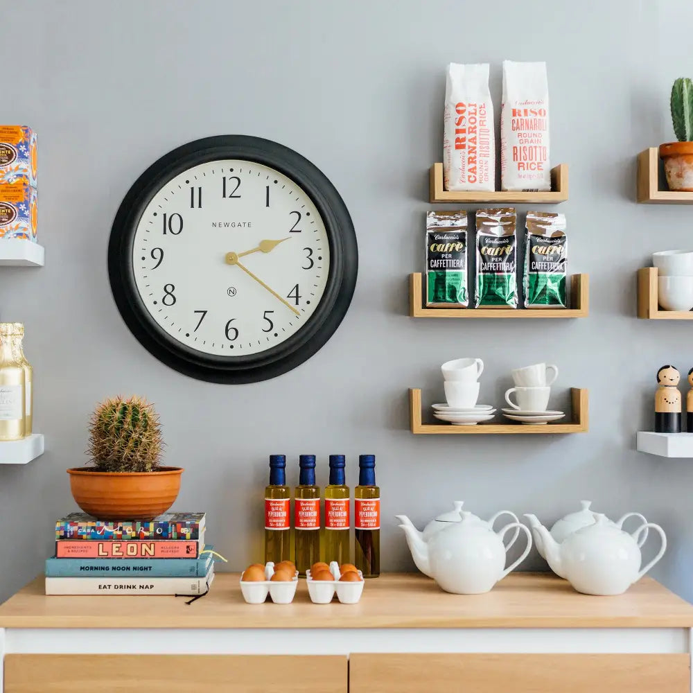 Newgate Westhampton Clock Gravity Grey - Home & Garden > Decor > Clocks