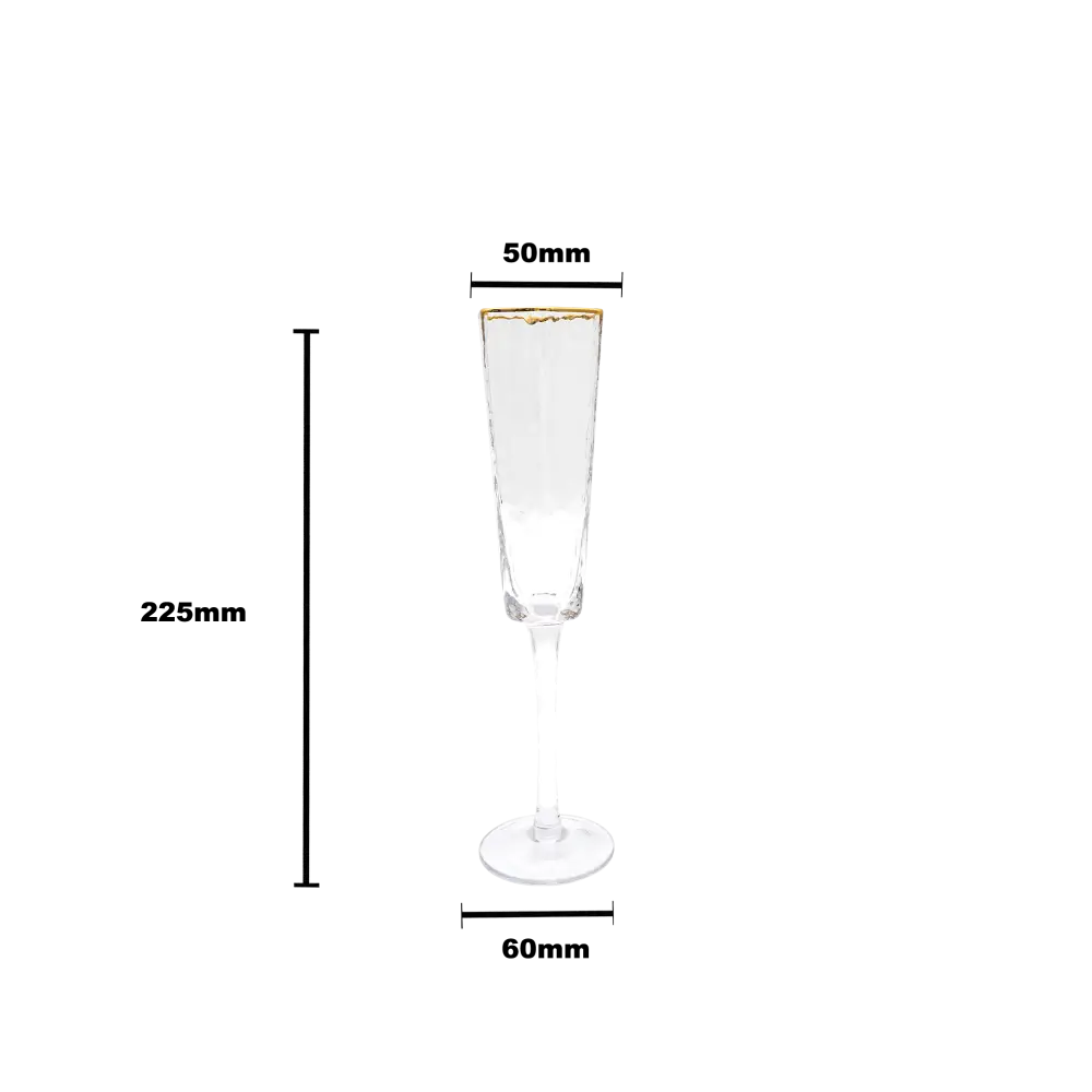 Nile Garden Champagne Glass - 122ml - Home & Garden > Decor