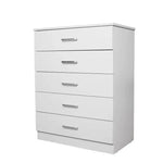 NNECN Classic Elegance: Five-Drawer Chest for Organized Living - Home & Garden > Storage > Clothing & Wardrobe Storage