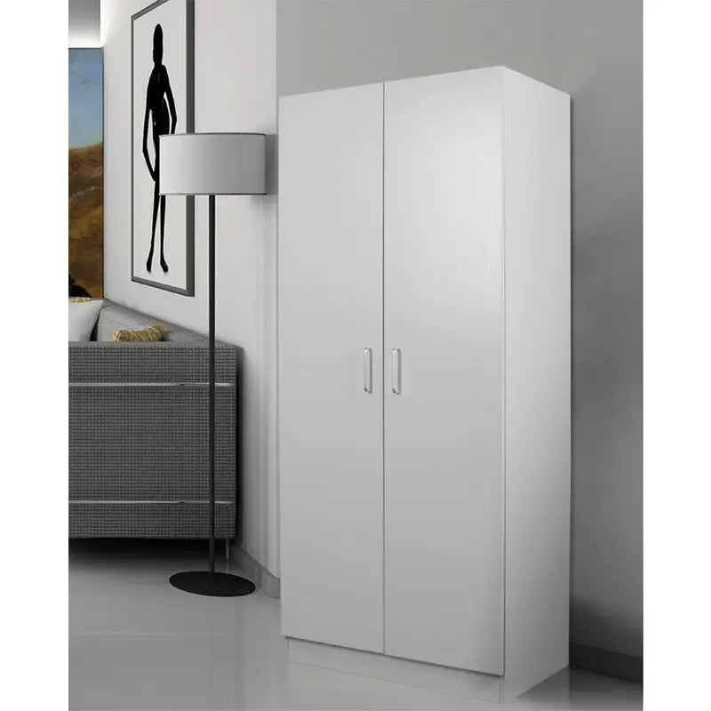 NNECN Two-Door Hanging Wardrobe - Home & Garden > Storage > Clothing & Wardrobe Storage