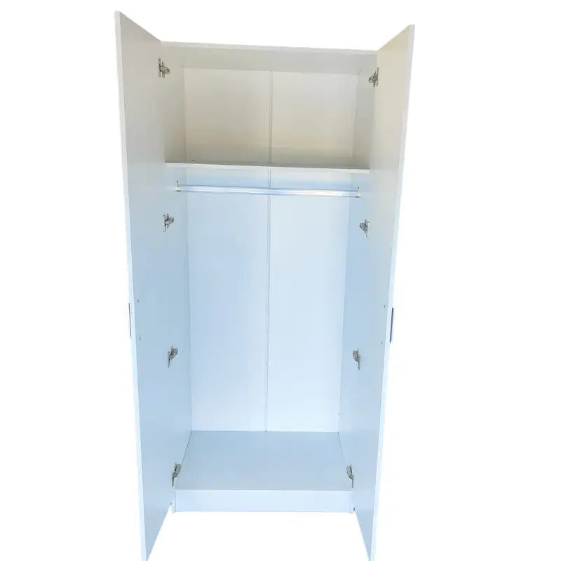 NNECN Two-Door Hanging Wardrobe - Home & Garden > Storage > Clothing & Wardrobe Storage
