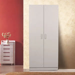 NNECN Two-Door Hanging Wardrobe - Home & Garden > Storage > Clothing & Wardrobe Storage