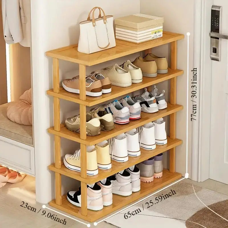 NNETM Multi-Layer Standing Storage with 5 Floors - Shoe Rack - Home & Garden > Storage > Clothing & Wardrobe Storage