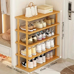 NNETM Multi-Layer Standing Storage with 5 Floors - Shoe Rack - Home & Garden > Storage > Clothing & Wardrobe Storage