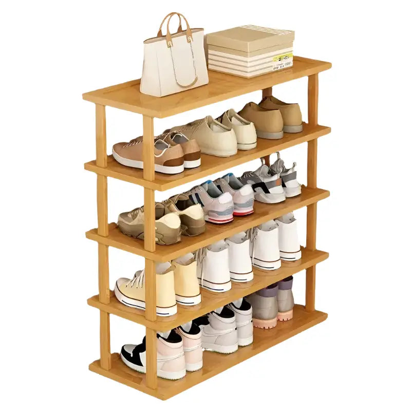 NNETM Multi-Layer Standing Storage with 5 Floors - Shoe Rack - Home & Garden > Storage > Clothing & Wardrobe Storage