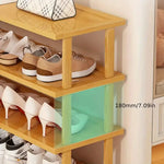 NNETM Multi-Layer Standing Storage with 5 Floors - Shoe Rack - Home & Garden > Storage > Clothing & Wardrobe Storage