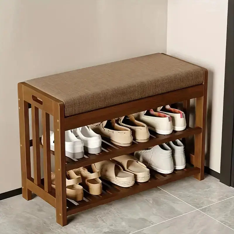 NNETM Organizer & Dustproof Storage Shoe Rack - 2-Tier - Home & Garden > Storage > Clothing & Wardrobe Storage