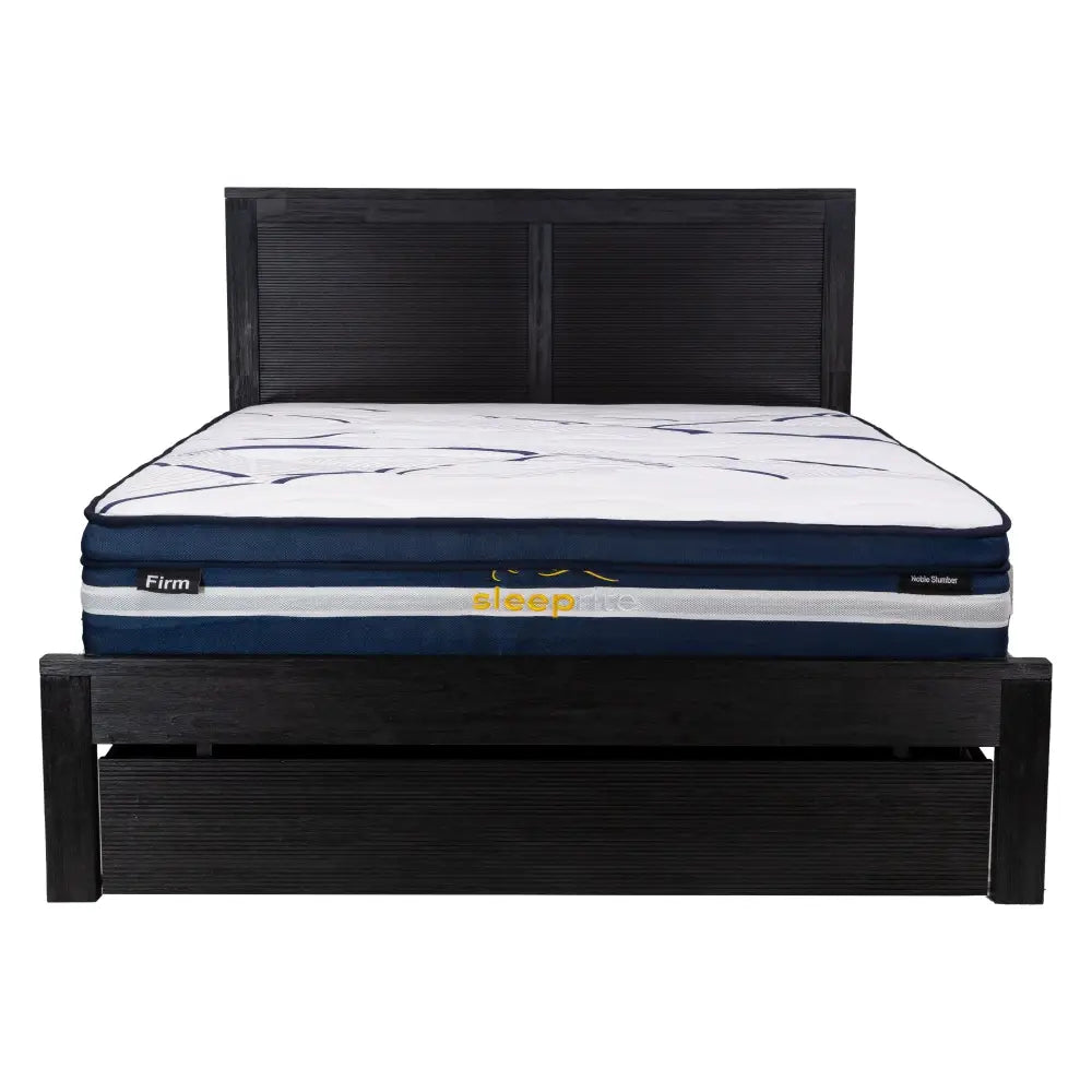 Noble Slumber Firm Mattress 28cm Premium Top 5 Zones Pocket Spring - Double - Furniture > Mattresses