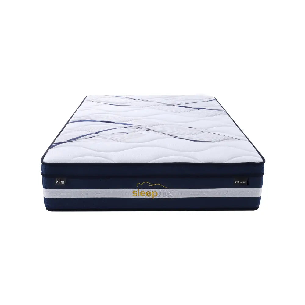Noble Slumber Firm Mattress 28cm Premium Top 5 Zones Pocket Spring - Double - Furniture > Mattresses