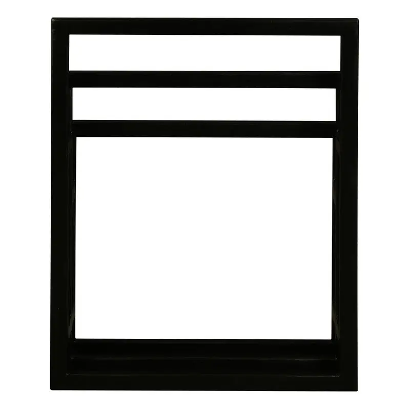Nobu Solid Mahogany Timber Towel Stand (Black) - Home & Garden > Bathroom Accessories > Towel Racks & Holders