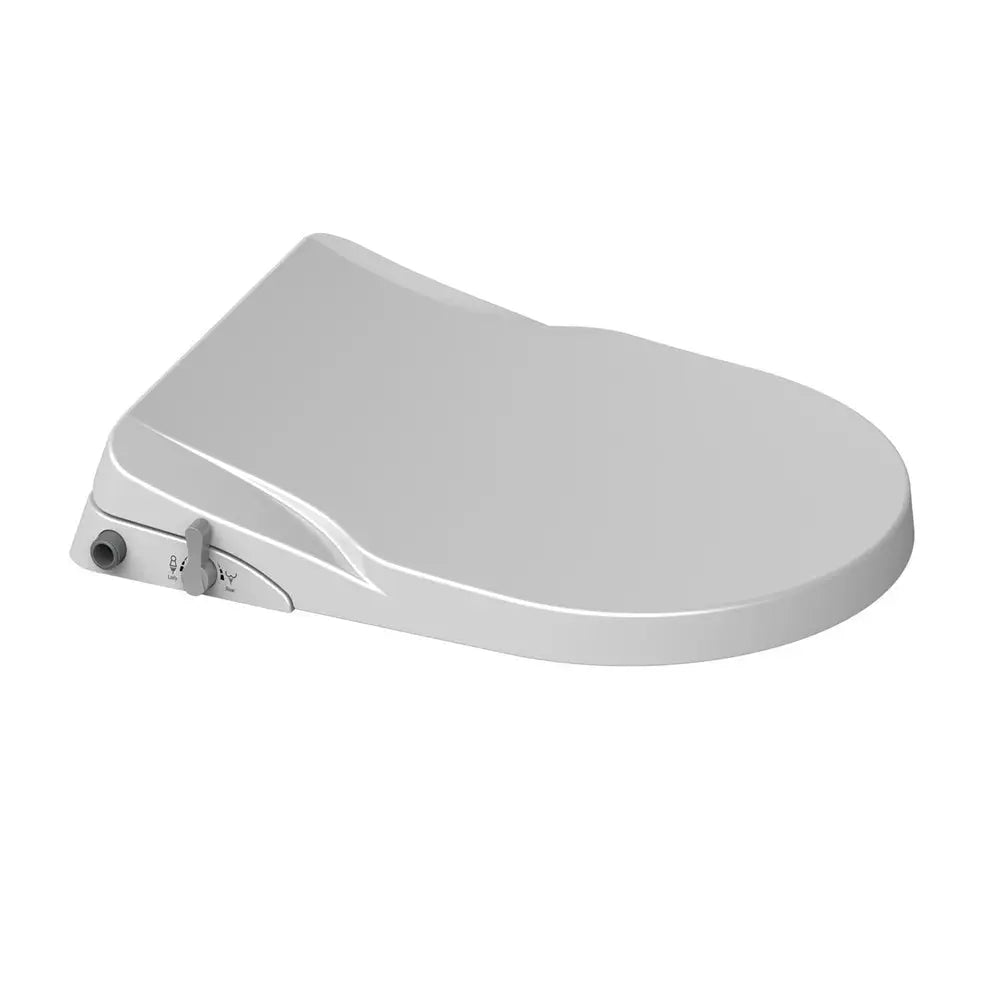 Non Electric Bidet Toilet Seat D Cover Bathroom Dual Nozzle Spray Water Wash - Home & Garden > Bathroom Accessories >