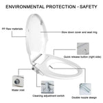 Non Electric Bidet Toilet Seat O Cover Bathroom Dual Nozzle Spray Water Wash - Home & Garden > Bathroom Accessories >