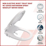 Non Electric Bidet Toilet Seat W/ Cover Bathroom Spray Water Wash - Home & Garden > DIY > Kitchen & Bathroom DIY