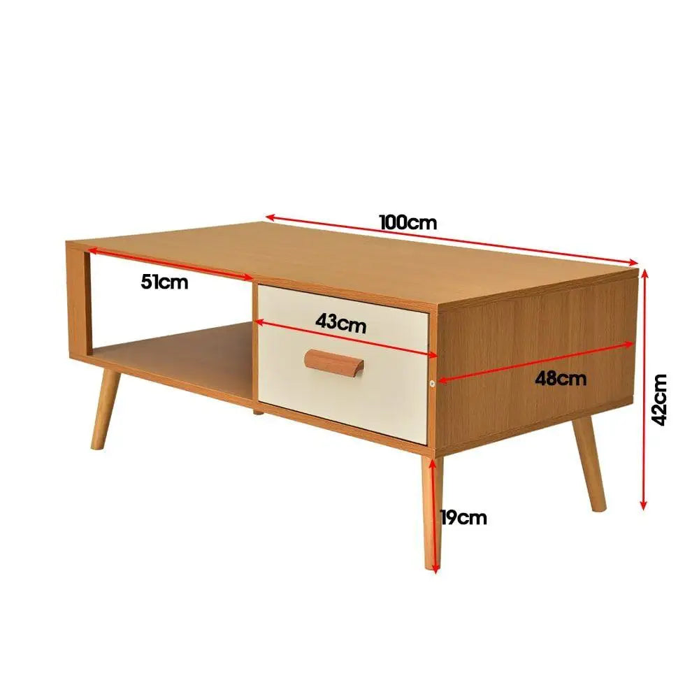 Nordic Nook Coffee Table - Furniture > Living Room
