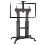 NORTH BAYOU HEIGHT ADJUSTABLE TROLLEY FOR TV SCREEN SIZE 55-80 MAX 56.8KG - Audio & Video > TV Accessories