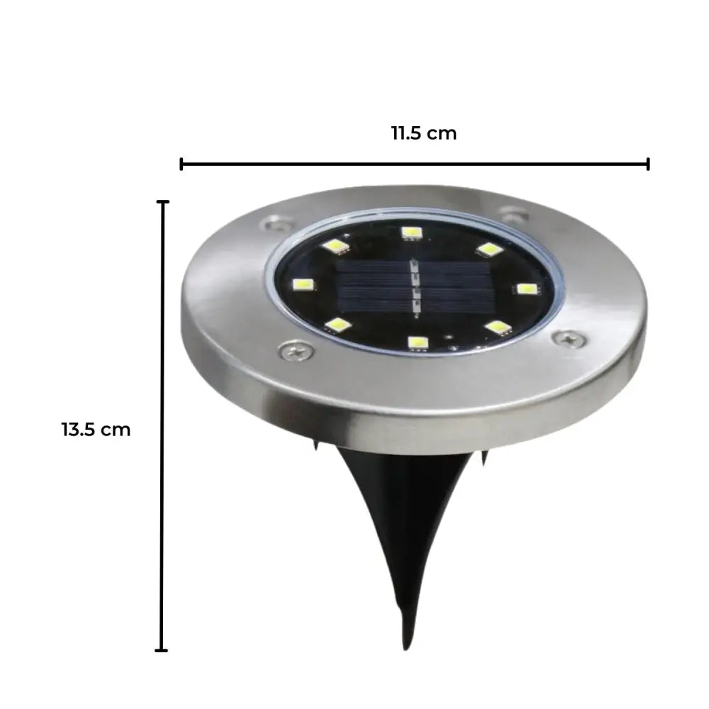 NOVEDEN 12 Pack Waterproof Solar LED Light (Warm) NE-SL-106-ZL - Home & Garden > Garden Lights