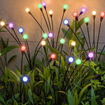 NOVEDEN 3 Pieces Solar Powered Firefly Lights (Color Light) NE-SL-109-ZL - Home & Garden > Garden Lights