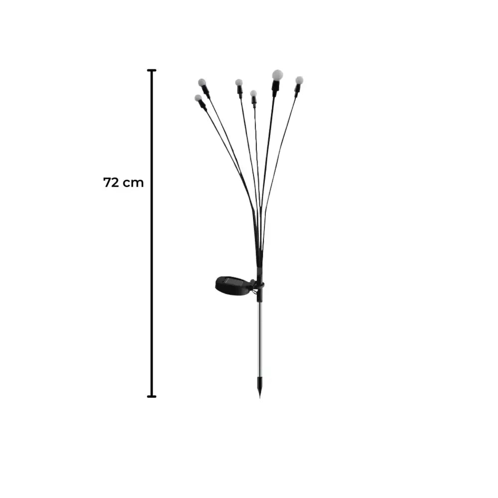 NOVEDEN 3 Pieces Solar Powered Firefly Lights (Color Light) NE-SL-109-ZL - Home & Garden > Garden Lights