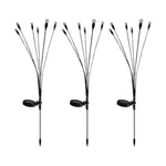 NOVEDEN 3 Pieces Solar Powered Firefly Lights (Color Light) NE-SL-109-ZL - Home & Garden > Garden Lights