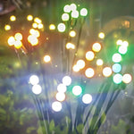 NOVEDEN 3 Pieces Solar Powered Firefly Lights (Color Light) NE-SL-109-ZL - Home & Garden > Garden Lights