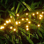 NOVEDEN 3 Pieces Solar Powered Firefly Lights (Warm) NE-SL-108-ZL - Home & Garden > Lighting