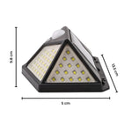 NOVEDEN 4 Packs Solar LED Lights with 3 Light Modes (Black)NE-SL-104-ZL - Home & Garden > Garden Lights
